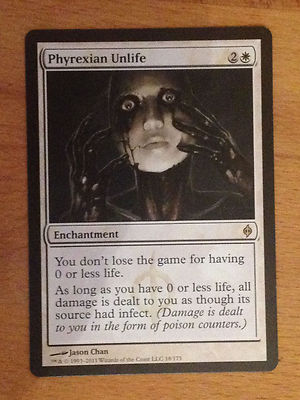 Phyrexian Unlife  - MTG - New Phyrexia (Rare)