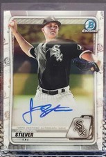 Jonathan Stiever 2020 Bowman Chrome Auto CPA-JS