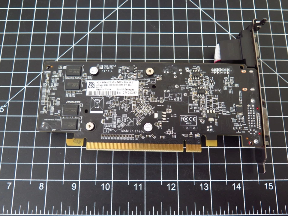 XFX HD 5450 1GB PCIe x16 Silent Desktop Video Graphics Card GPU with LP Brackets - Image 4 of 4