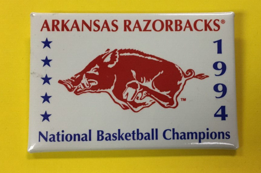 (5) Lot 1994 COLLEGE BASKETBALL NATIONAL CHAMPIONS ARKANSAS RAZORBACKS ...