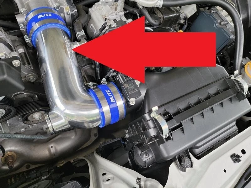Kit de tubo de succión Blitz para Toyota 86 ZN6 Subaru BRZ ZC6 JDM nuevo FA20 azul 55703 Foto 2 de 2