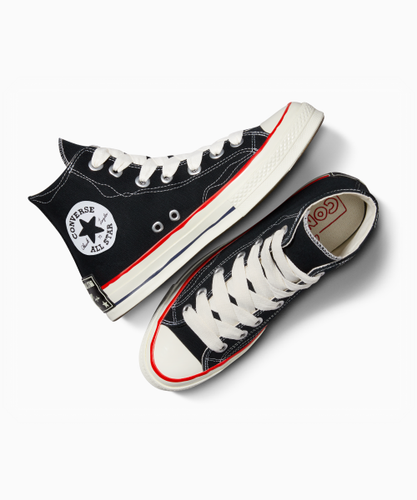 New Converse Chuck 70 Sketch High Shoes - Black (A09139C) - Picture 3 of 6