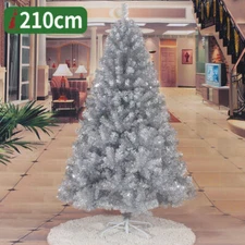Silver Christmas Tree 2 3 4 5 6 7 8 FT Decoration Undercoated Festival Holiday