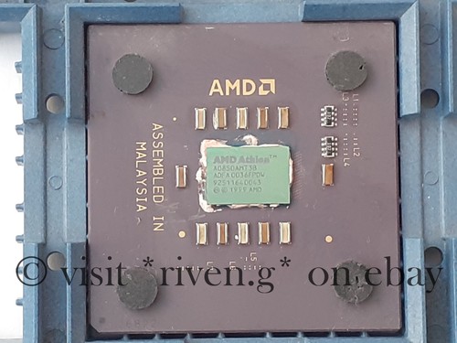 AMD ATHLON 850 Mhz SOCKET 462 CPU@THUNDERBIRD CORE@FULLY TESTED@A08500AMT3B@ADFA - Picture 1 of 13