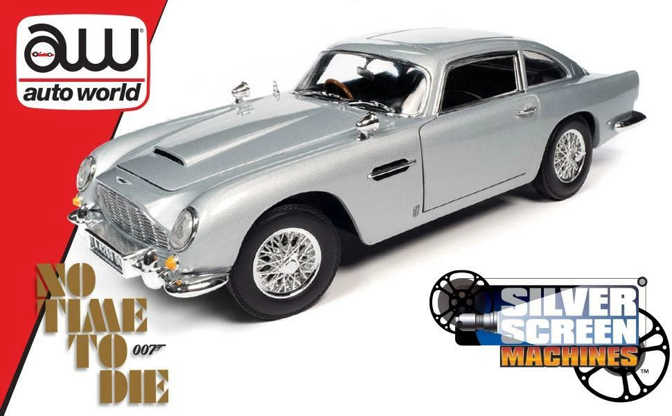 James Bond 007 - ASTON MARTIN DB5 - NO TIME TO DIE - 1965 1/18 James Bond 007 - ASTON MARTIN DB5 - NO TIME TO DIE - 1965 1/18