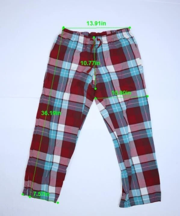 Calça Life Is Good feminina multicolorida xadrez cordão cintura lounge dormir P - Imagem 2 de 4