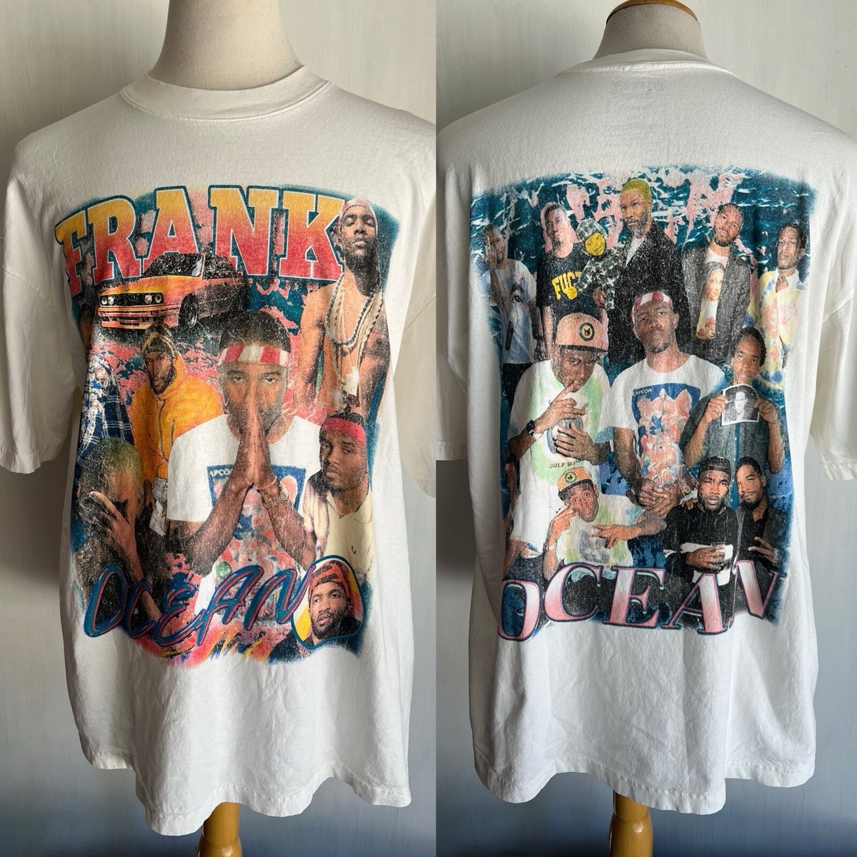洋楽 GRAP MORE THAN I CAN HANDLE O.T.A. FRANK OCEAN Official Unisex Street Market Supply Oversized T