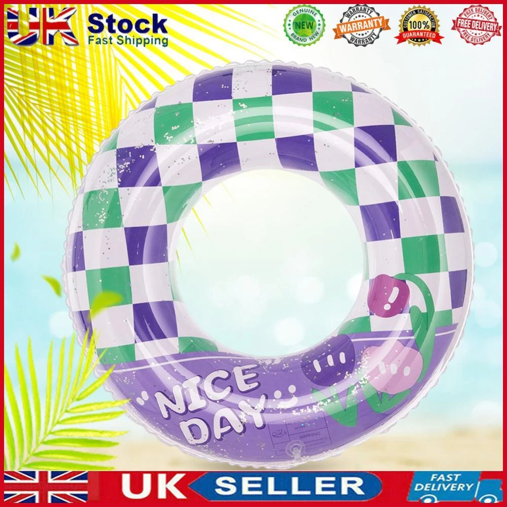 Pool Floats Tube Celebrity Ins Style Pneumatic Swimming Ring for Beach  Vacation | eBay