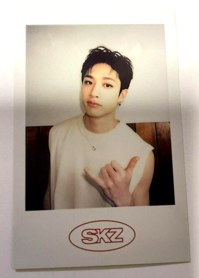 Stray Kids SKZ BANG CHAN Season's Greetings 2021 Official Polaroid