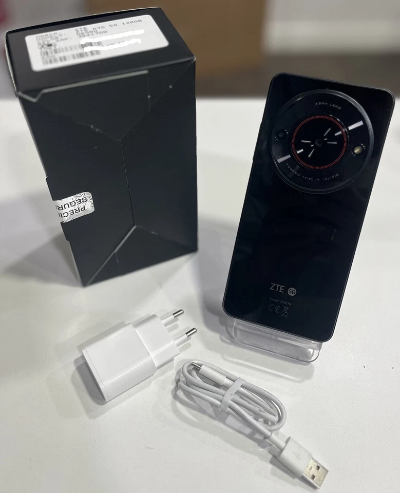 TELEFONO ZTE BLADE A75 5G-4GB+128GB NEGRO- KM 0 -REACONDICIONADO- - Imagen 2 de 2