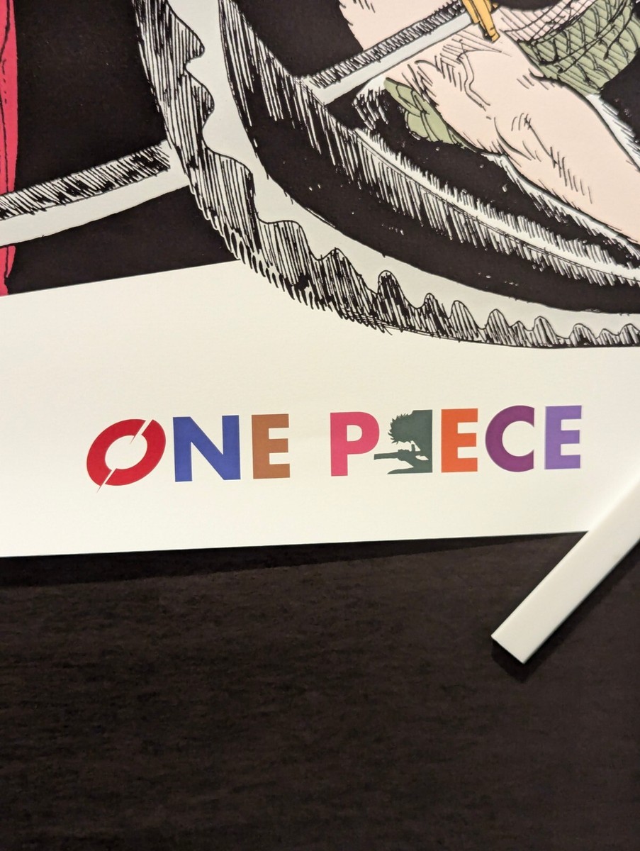 NEW Roronoa Zoro A1 size Art Poster ONE PIECE Jump Shop Official