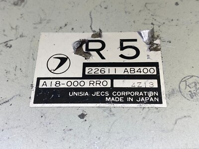 Subaru Legacy 1994 Engine Control Module Unit Ecu Unisia
