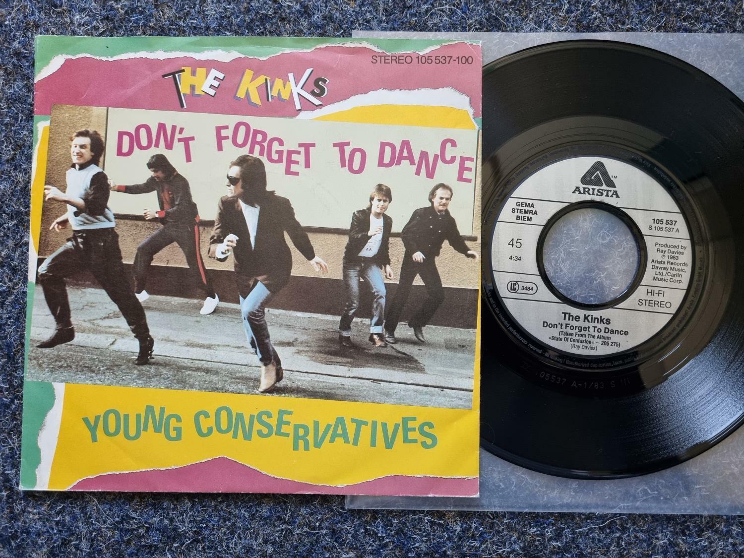 7"" Single Vinyl The Kinks - Don't forget to dance GERMANY