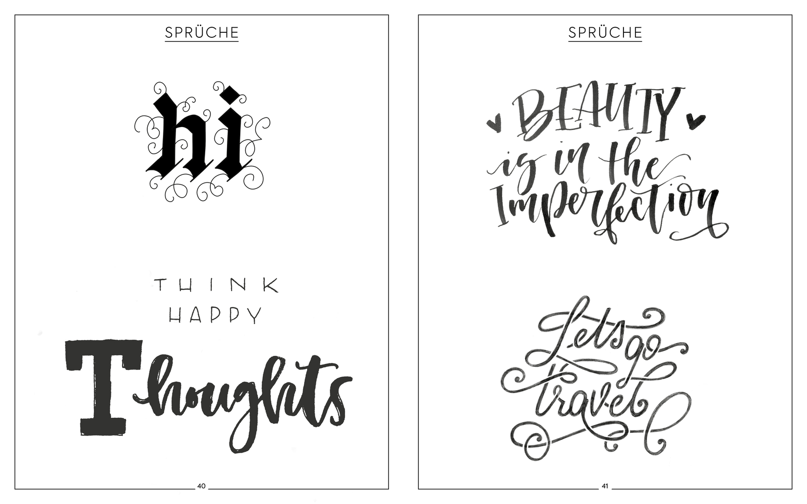Thumbnail - Handlettering - Das Vorlagenbuch Tanja Cappell