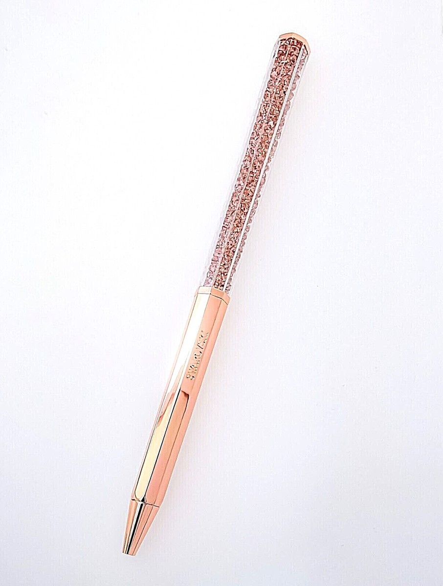 NEW 100% Authentic SWAROVSKI Rose Gold Pink Crystalline Ballpoint Pen  5654065