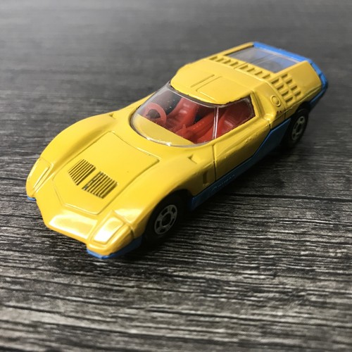 Vintage 1974 Tomica Mazda RX-500 Tomy No.34 Yellow Blue Base 1:62 Japan NearMint - Picture 7 of 12