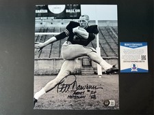 Pete Dawkins Rare! signed autographed 58 Heisman Army 8x10 photo Beckett BAS coa