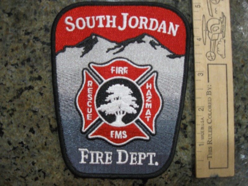 South Jordan Utah Fire EMS Has Mat Rescue patch UT
