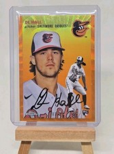 DL Hall /25 Orange Wave Refractor 2023 Topps Chrome Platinum Anniversary RC #72