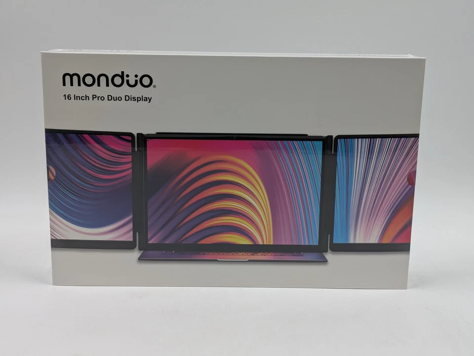 Monduo 16" Pro Duo LED Monitor Display 2560x1600 144Hz 3ms Black | MD-010P - Image 2 of 4