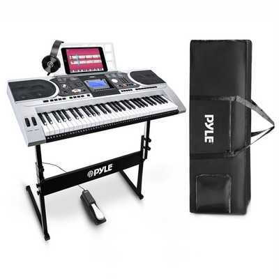 Pyle Digital Musical Karaoke Keyboard Piano-Electronic Piano Keyboard