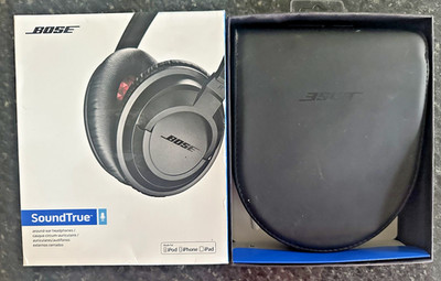 BOSE SoundTrue  WIRED HEADPHONES II AROUND EAR IN SCHWARZ - Apple Geräte