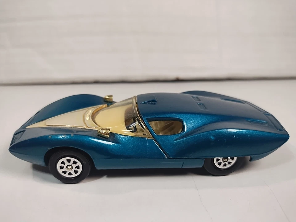 Vintage 1969 Corgi 347 Chevrolet Astro 1 Experimental Car Blue 1:43 Diecast RARE - Image 2 of 4