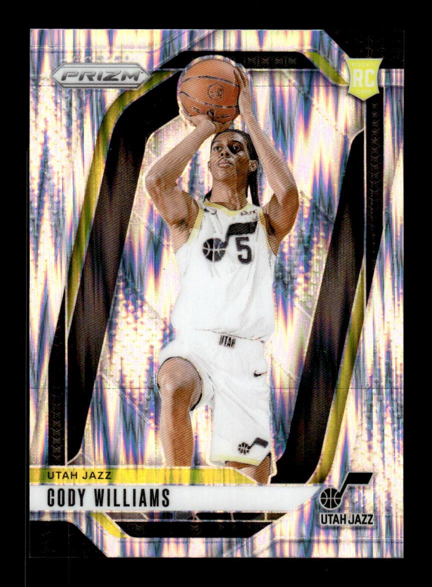 2024-25 Panini Prizm #232 Cody Williams Prizms Skewed #/249