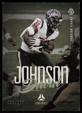 2021 Panini Luminance David Johnson #41 FOOTBALL CARD Houston Texans /299 Gold