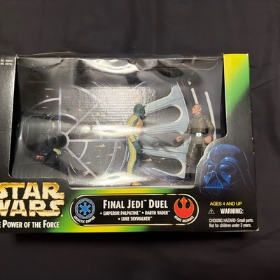 FACTORY ERROR-Star Wars Power of the Force POTF Cinema Scenes Final Jedi Duel