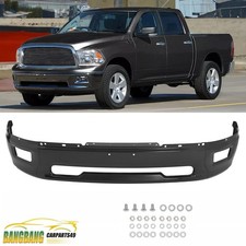 New Black Front Bumper Face Bar For Dodge Ram 1500 2009-2012 W Fog Light Hole New Black Front Bumper Face Bar For Dodge Ram 1500 2009-2012 W Fog Light Hole
