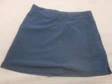Columbia PFG Size M Womens Blue Pockets A-Line Athletic Golf Tennis Skort 971