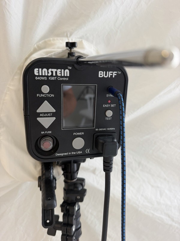 Buff Einstein 640WS IGBT Control 640W Studio Monolight Flash, Black, Sync