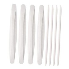 8pcs Car Bumper Guard Strip Anti-Collision Anti-Scratch Bumper Protector White