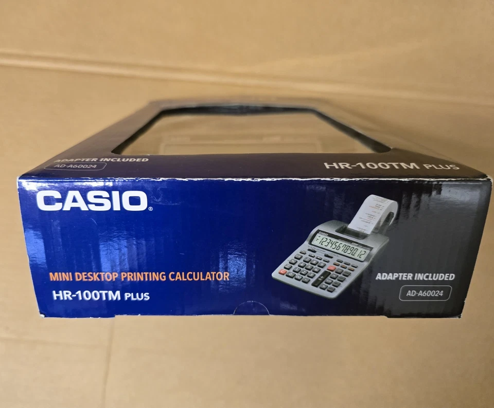 Casio HR-100TM Plus Mini Desktop Printing Calculator - Image 3 of 4
