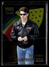 1996 Pinnacle Zenith #78 Jeff Gordon NASCAR Racing 2803G