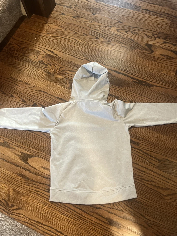 Under Armour Crossover II Hoodie Light Grey Youth Small - Image 4 of 4