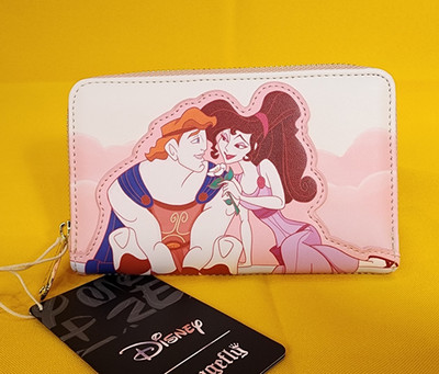 Loungefly Disney Hercules And Meg 25th Anniversary Zip Around Wallet NEW