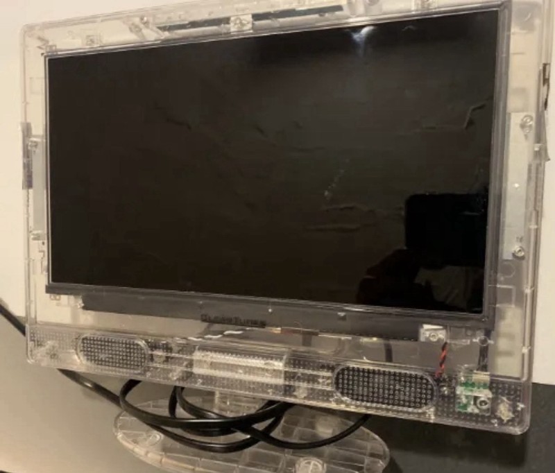 ClearTunes CT-1315S 13in Clear LED TV 1080p Built-In Speakers HDMI ATSC