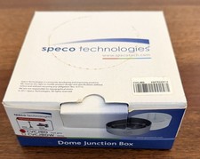 Speco Technologies CVCJBD Round Dome Camera Junction Box, Dark Gray