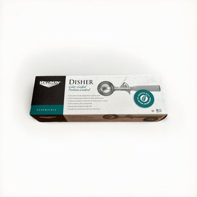 VOLLRATH 47140 Disher Gray Color Coded Stainless Steel Size 8 (4 Fl Oz) 2 13/16 