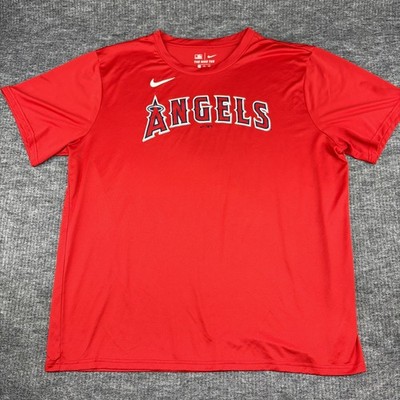 The Nike Tee Dri-Fit MLB Los Angeles Angels Activewear T-shirt - Size 2XLarge