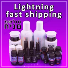 Kodi PROFESSIONAL Rubber Base Top Nail Gel Polish LED UV