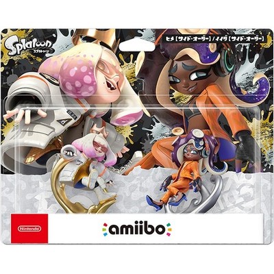 Nintendo amiibo Splatoon Pearl Marina Side Order 2 Figure Set Japan NEW Age14+