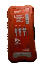 Milwaukee 49-22-8610 4Pc Carbide Hole Cutter Set NEW