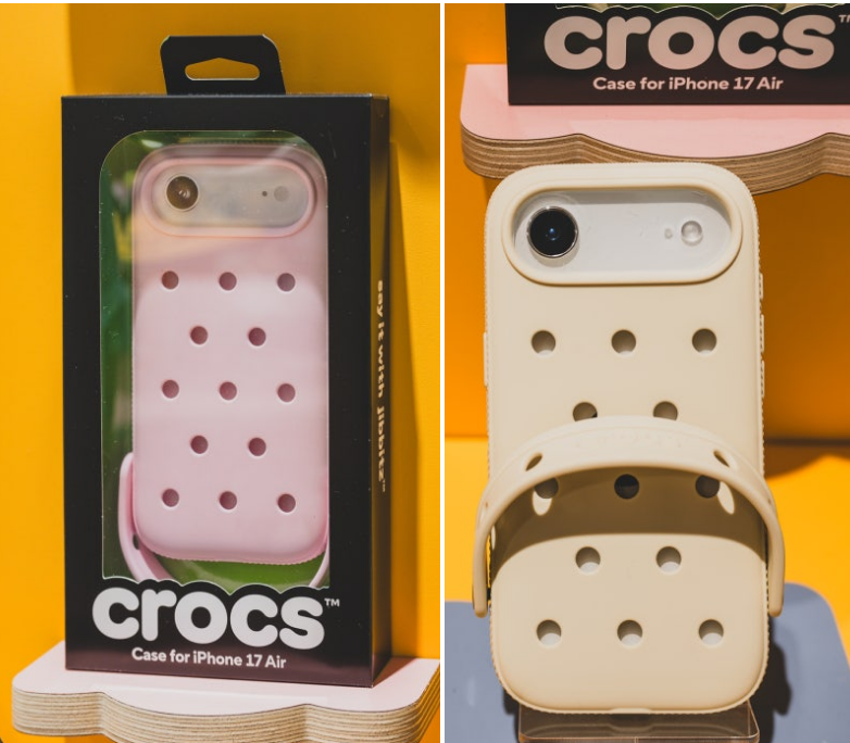 For iPhone 17, 17Pro, iPhone AIR CROCS CASE + Track **US-duty Paid