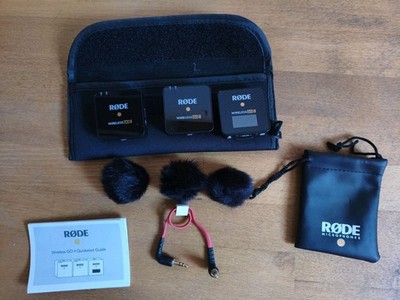 Rode Wireless GO II Digitales 2-Kanal Drahtlos Mikrofonsystem - Schwarz...