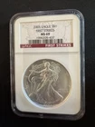 U.S. Mint 2005 American Silver Eagle $1 NGC MS69 First Strikes 1 oz .999
