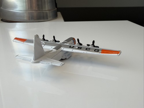 Matchbox Skybusters Lockheed C-130 Hercules US Coast Guard SB34 Vintage 1990 - Picture 10 of 16