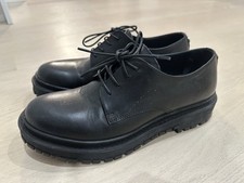 Versace Leather Derby Shoes Size 8.5 US